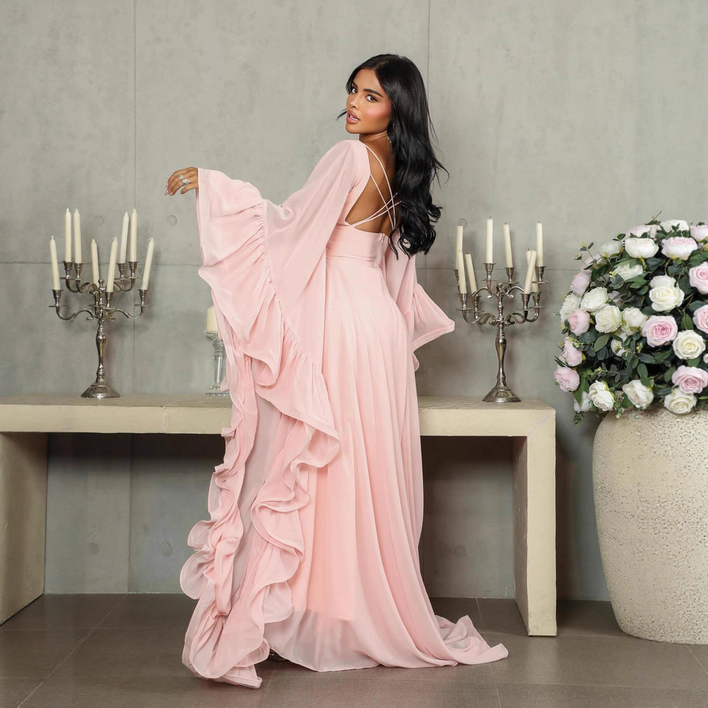Large Voluminous Tulle Ball Gown Evening Dress For Women