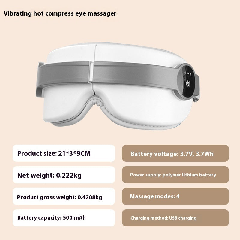 Eye Care Machine Smart Massage Household Hot Compress Steam Eye Mask