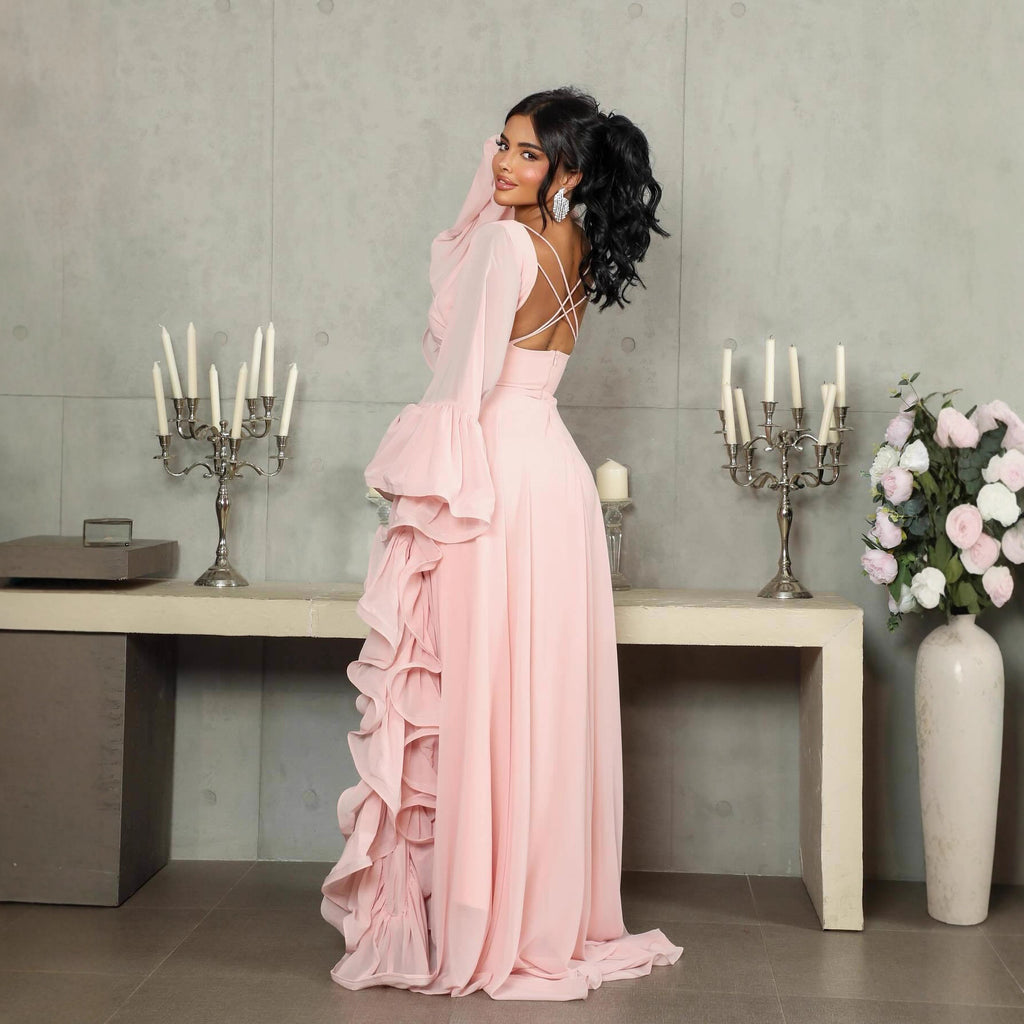 Large Voluminous Tulle Ball Gown Evening Dress For Women