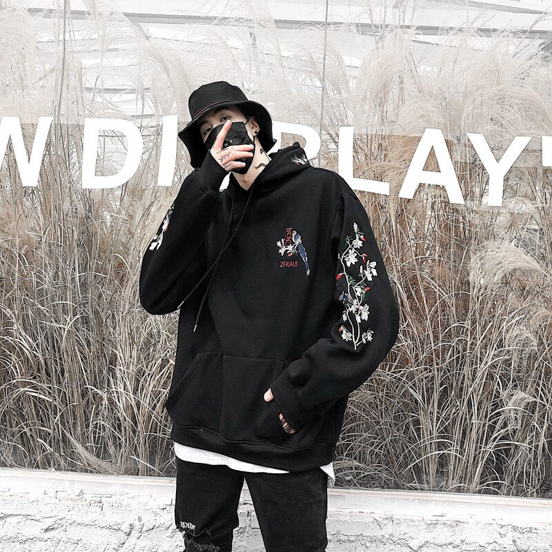 Embroidered Hoodies for Couples - Winter Style