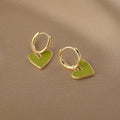 Love Heart Ear Rings Sweet Peach Heart Ear Clip